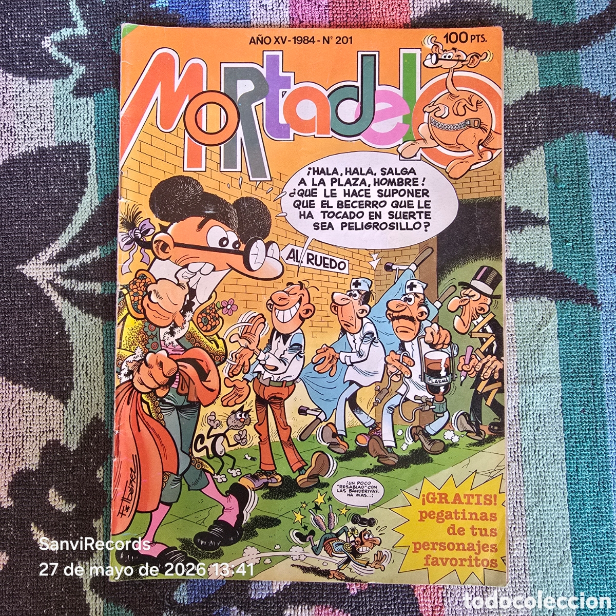 Tebeos: MORTADELO 201 (A&Ntilde;O XV, 1984) (BRUGUERA)