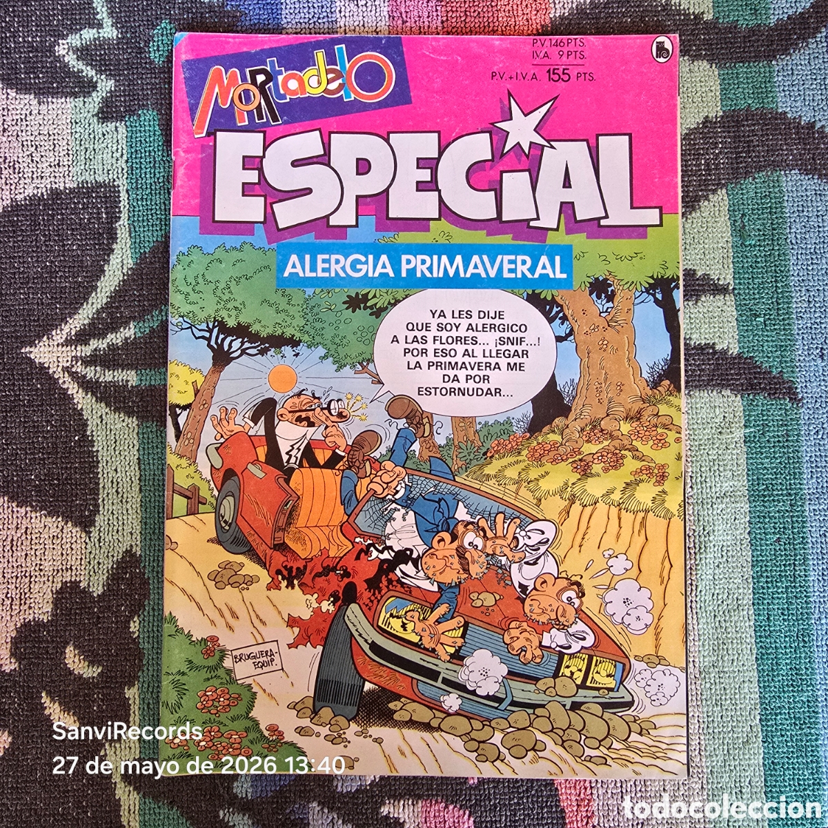 Tebeos: MORTADELO 205: ESPECIAL ALERGIA PRIMAVERAL 1986 (BRUGUERA)