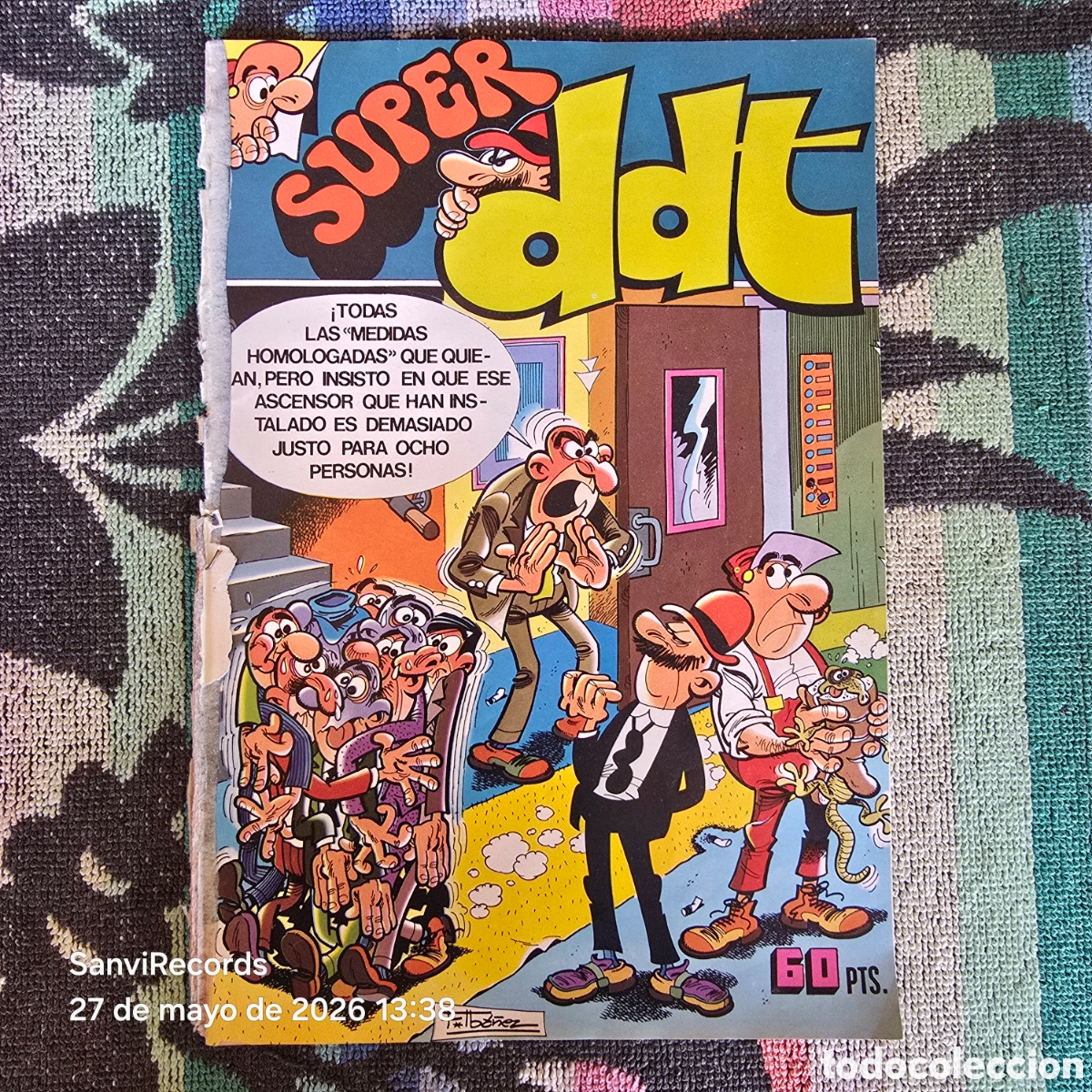 Tebeos: SUPER DDT 96 (BRUGUERA)