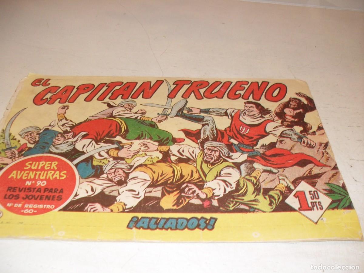 Tebeos: EL CAPITAN TRUENO,(ORIGINAL) N&ordm; 112,ALIADOS&iexcl;&iexcl;,DE 618.BRUGUERA,1956