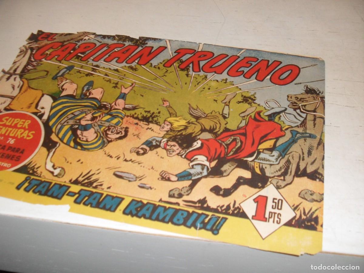 Tebeos: EL CAPITAN TRUENO,(ORIGINAL) N&ordm; 106,TAM-TAM KAMBILI&iexcl;&iexcl;,DE 618.BRUGUERA,1956