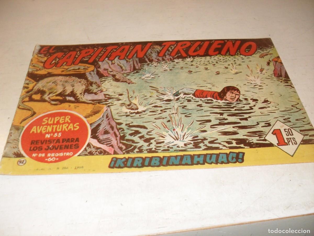 Tebeos: EL CAPITAN TRUENO,(ORIGINAL) N&ordm; 92,DENTRO P&Ugrave;BLICIDAD DEL CACHORRO&iexcl;&iexcl;,DE 618.BRUGUERA,1956