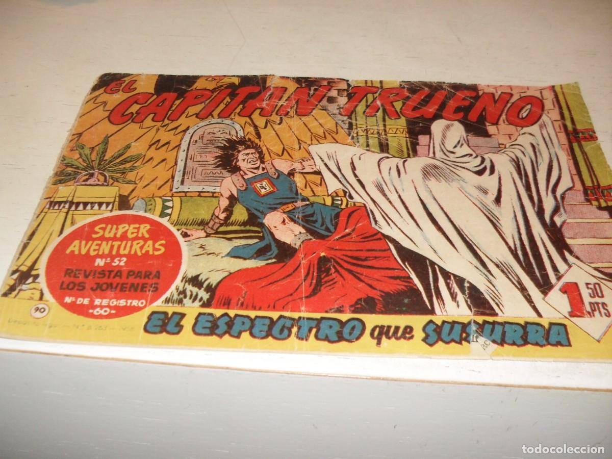 Tebeos: EL CAPITAN TRUENO,(ORIGINAL) N&ordm; 90,CON TITALN,EL MEJOR VILLANO DE LA SERIE,DE 618.BRUGUERA,1956