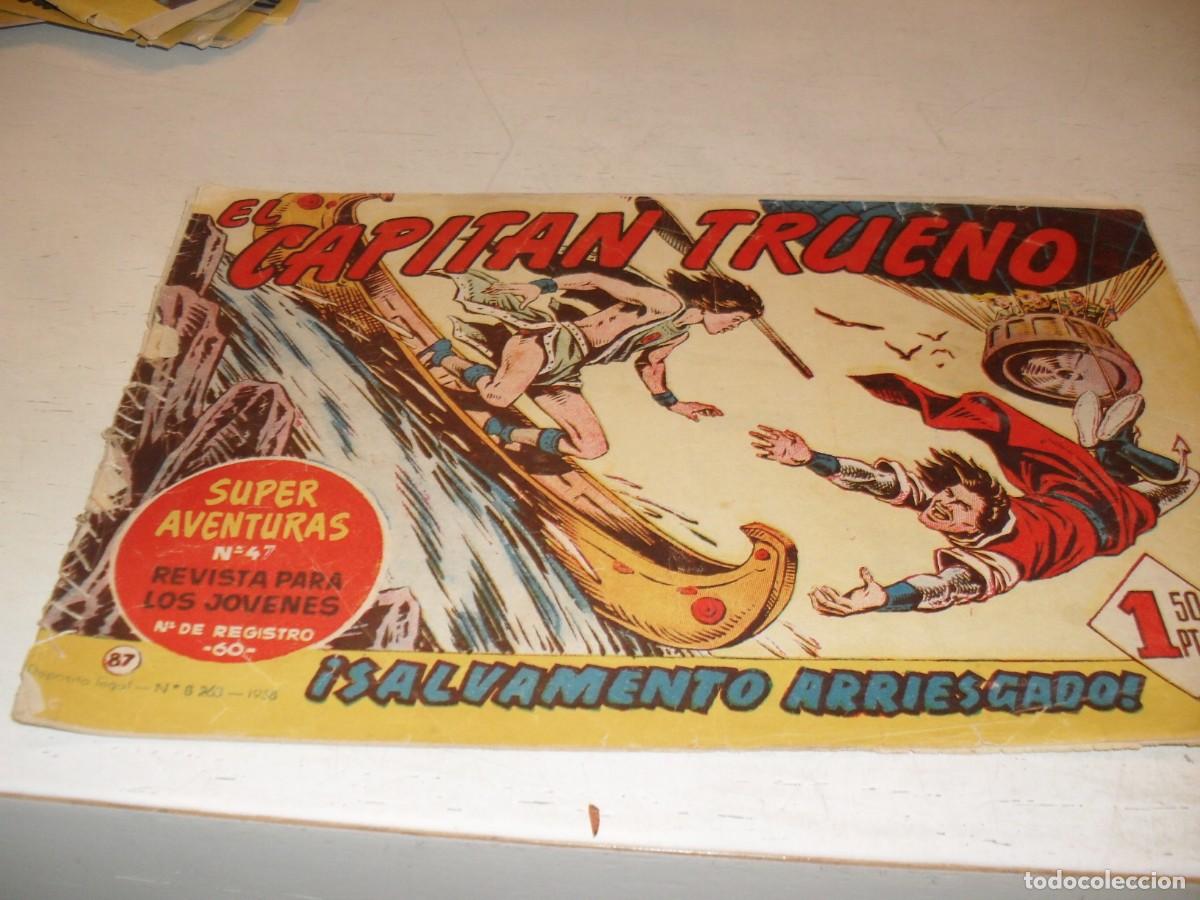 Tebeos: EL CAPITAN TRUENO,(ORIGINAL) N&ordm; 87,CON TITALN,EL MEJOR VILLANO DE LA SERIE,DE 618.BRUGUERA,1956