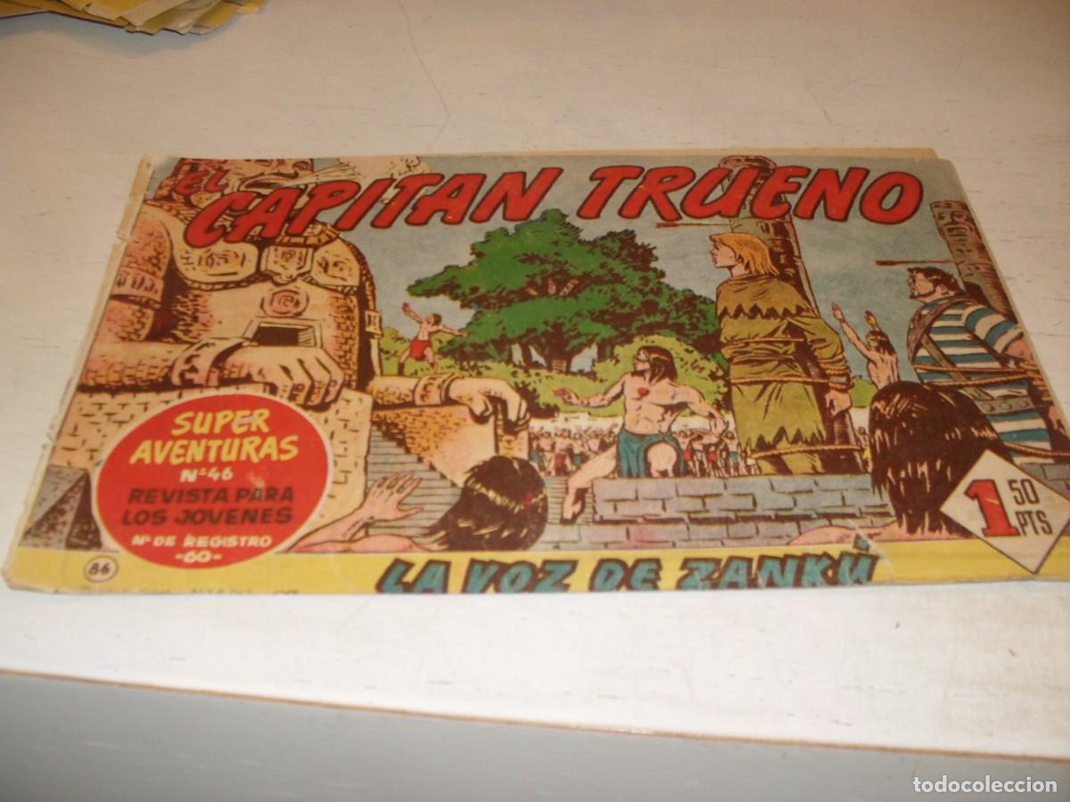 Tebeos: EL CAPITAN TRUENO,(ORIGINAL) N&ordm; 86,LA VOZ DE ZANKU&iexcl;&iexcl;,DE 618.BRUGUERA,1956