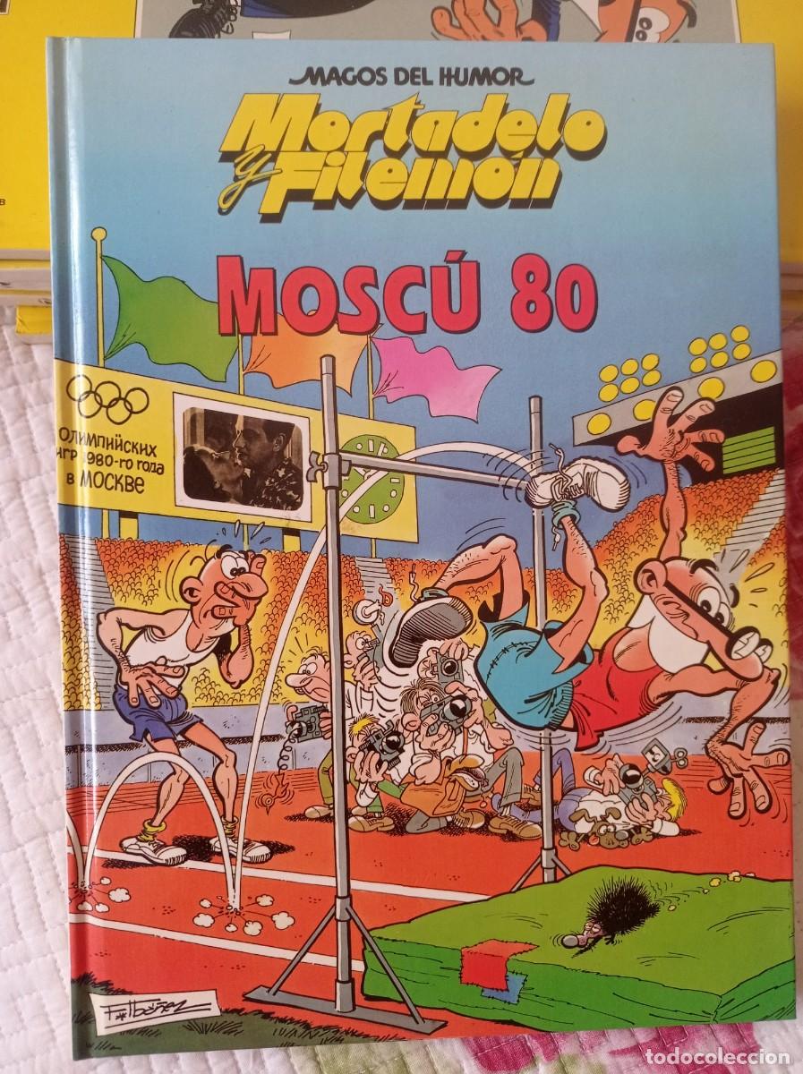 Tebeos: MAGOS DEL HUMOR.MORTADELO Y FILEM&Oacute;N.MOSC&Uacute; 80,Iba&ntilde;ez 1996