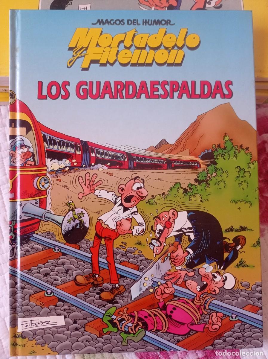 Tebeos: Mortadelo y Filem&oacute;n. Los guardaespaldas. IBA&Ntilde;EZ, F. 1995