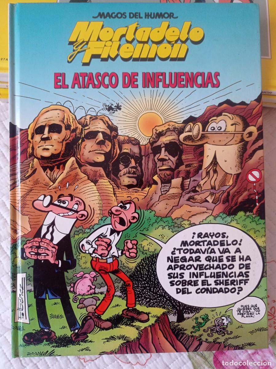 Tebeos: Mortadelo y Filem&oacute;n. El atasco de las influencias. Francisco Ib&aacute;&ntilde;ez 1995