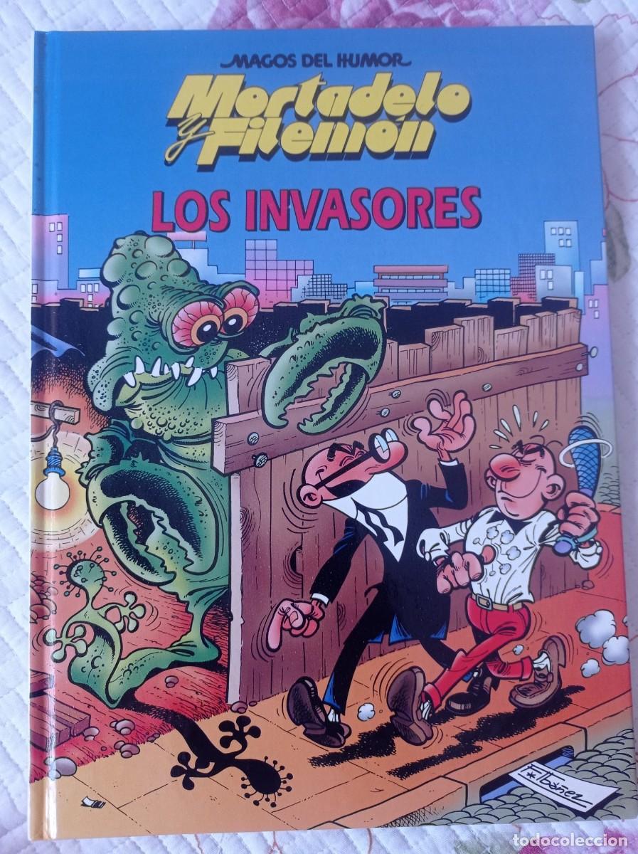 Tebeos: Mortadelo y Filem&oacute;n. Los invasores.IBA&Ntilde;EZ 1995