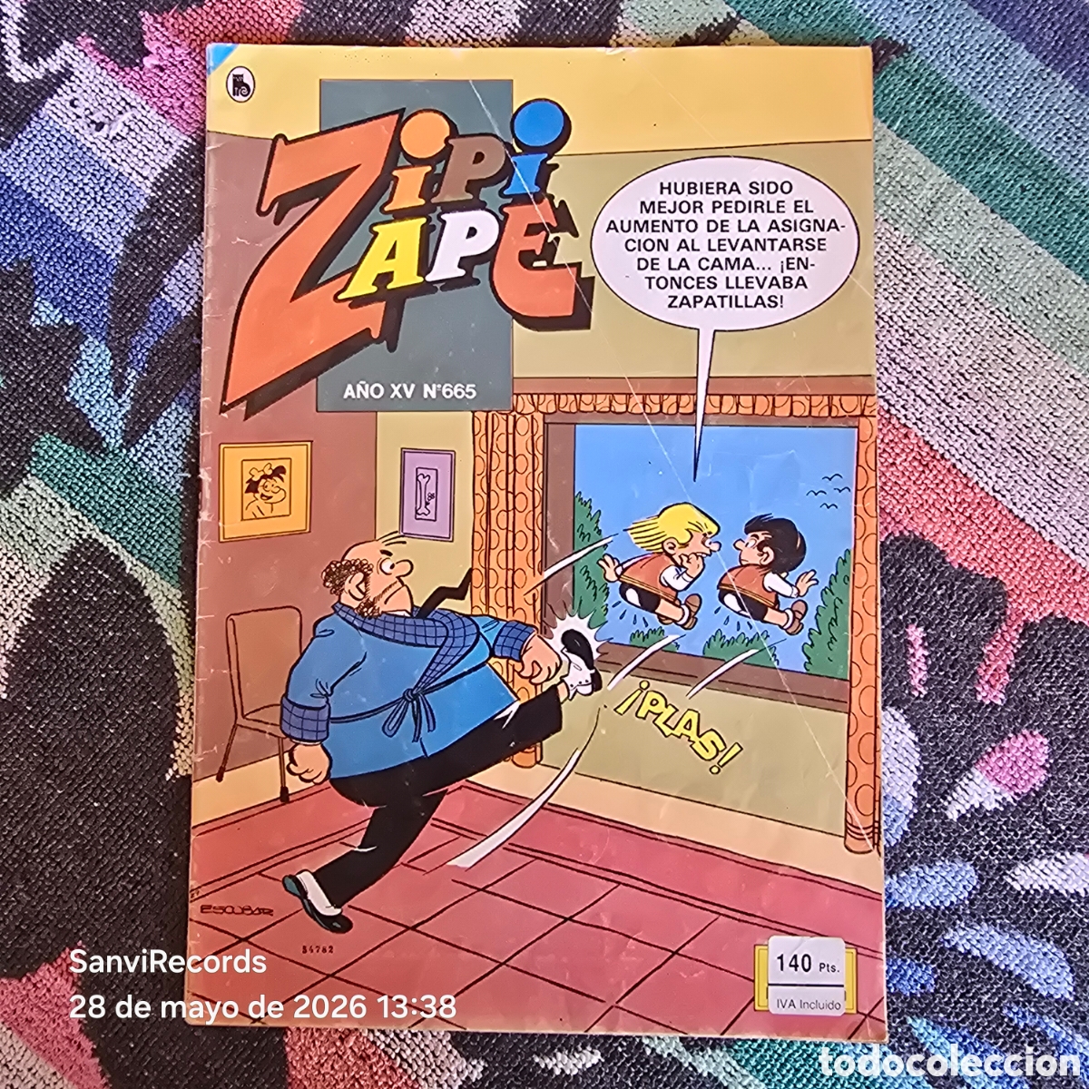 Tebeos: ZIPI Y ZAPE 665 (A&Ntilde;O XV) (BRUGUERA)