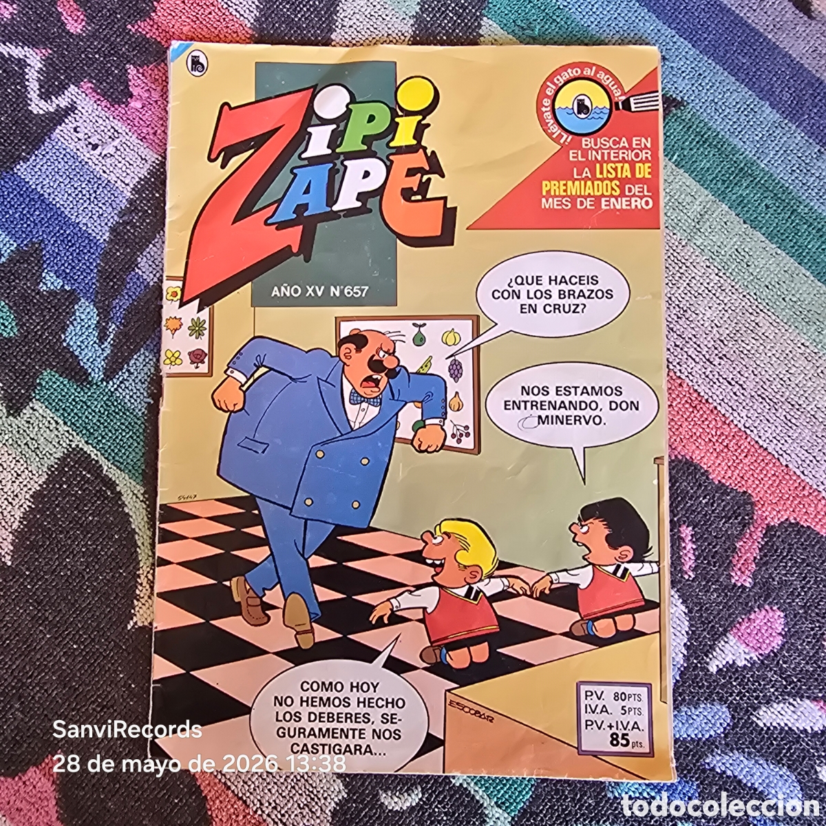 Tebeos: ZIPI Y ZAPE 657 (A&Ntilde;O XV) (BRUGUERA)