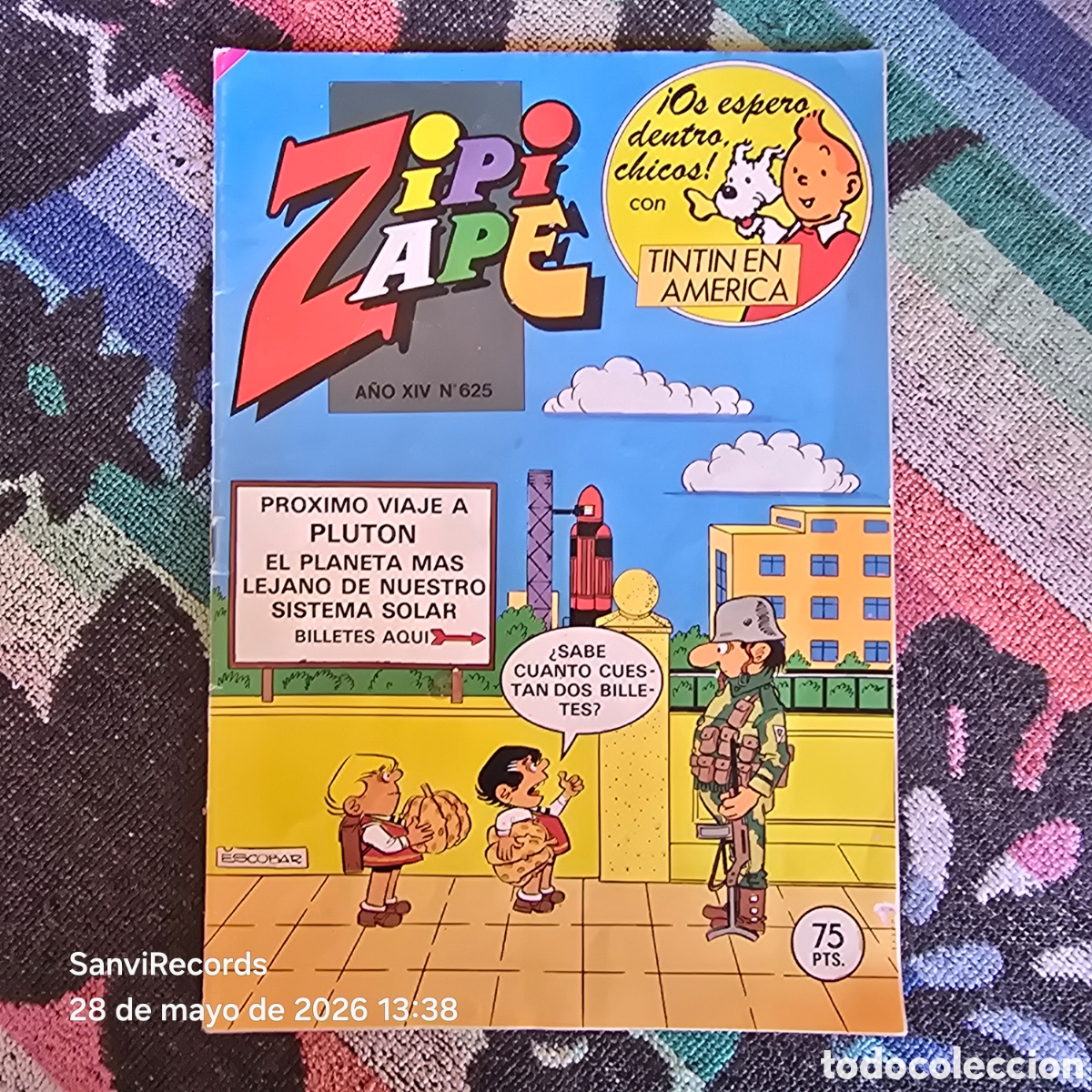 Tebeos: ZIPI Y ZAPE 625 (A&Ntilde;O XIV) (BRUGUERA)