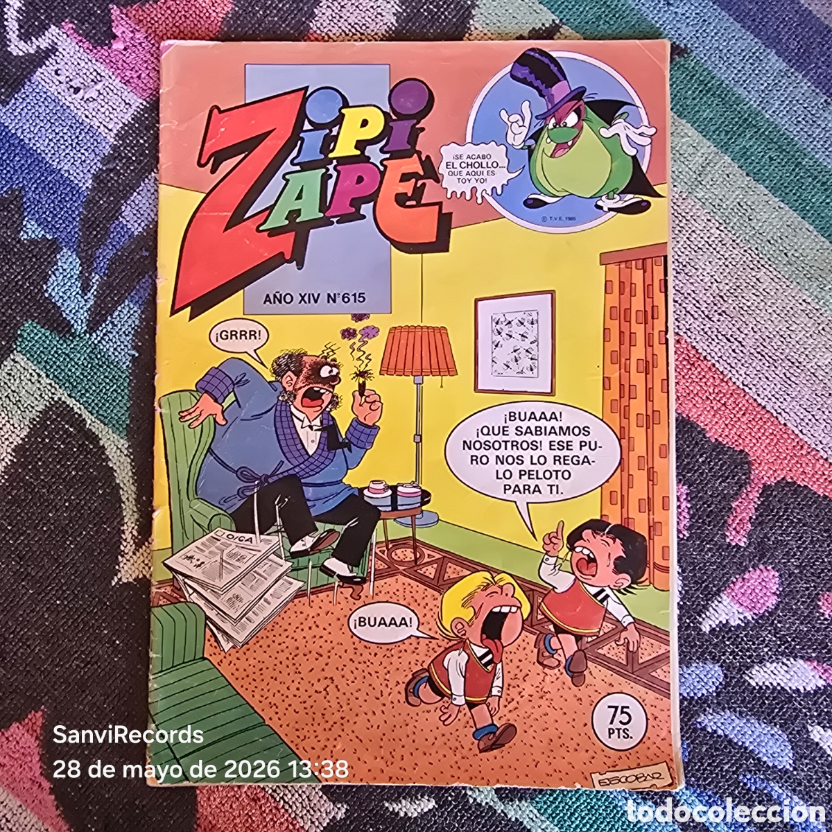 Tebeos: ZIPI Y ZAPE 615 (A&Ntilde;O XIV) (BRUGUERA)