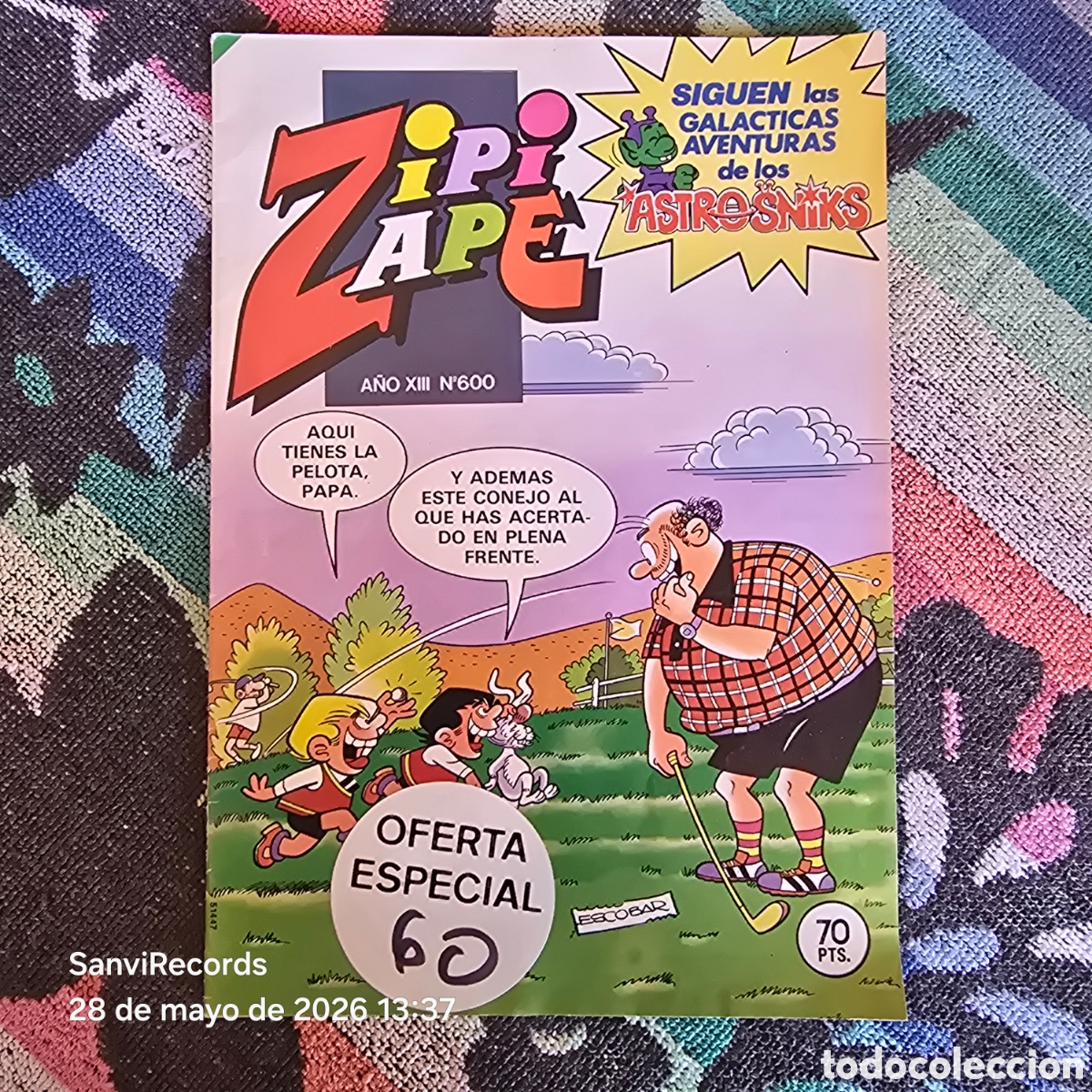Tebeos: ZIPI Y ZAPE 600 (A&Ntilde;O XIII) (BRUGUERA)