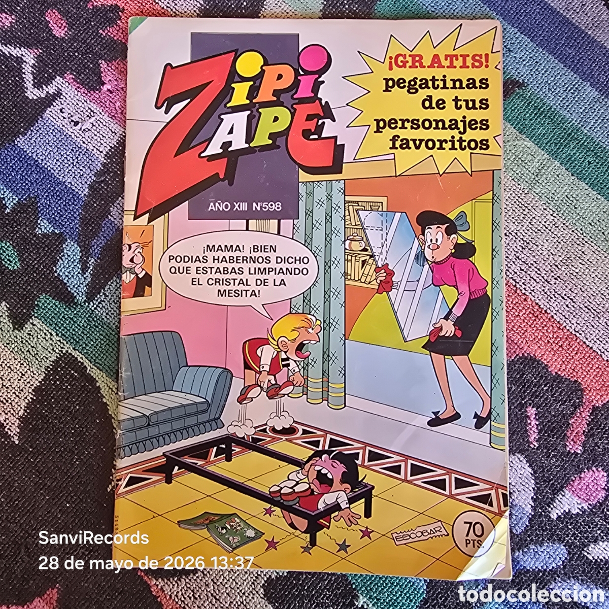 Tebeos: ZIPI Y ZAPE 598 (A&Ntilde;O XIII) (BRUGUERA)