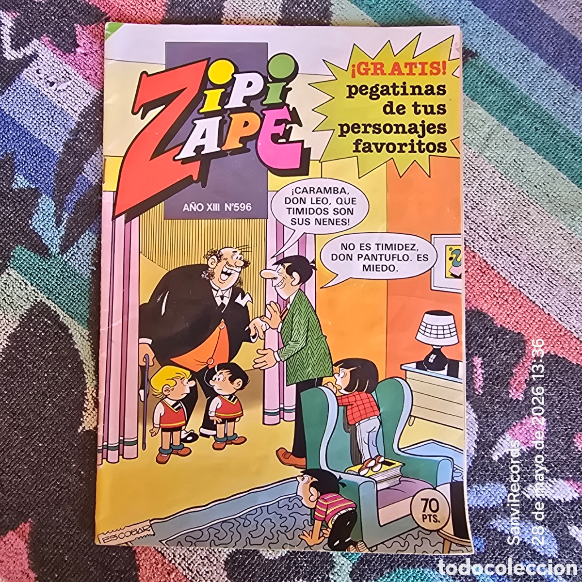 Tebeos: ZIPI Y ZAPE 596 (A&Ntilde;O XIII) (BRUGUERA)