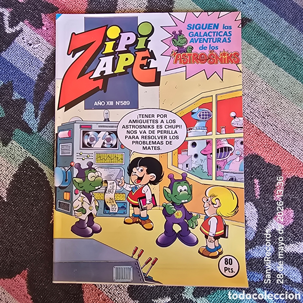 Tebeos: ZIPI Y ZAPE 589 (A&Ntilde;O XIII) (BRUGUERA)
