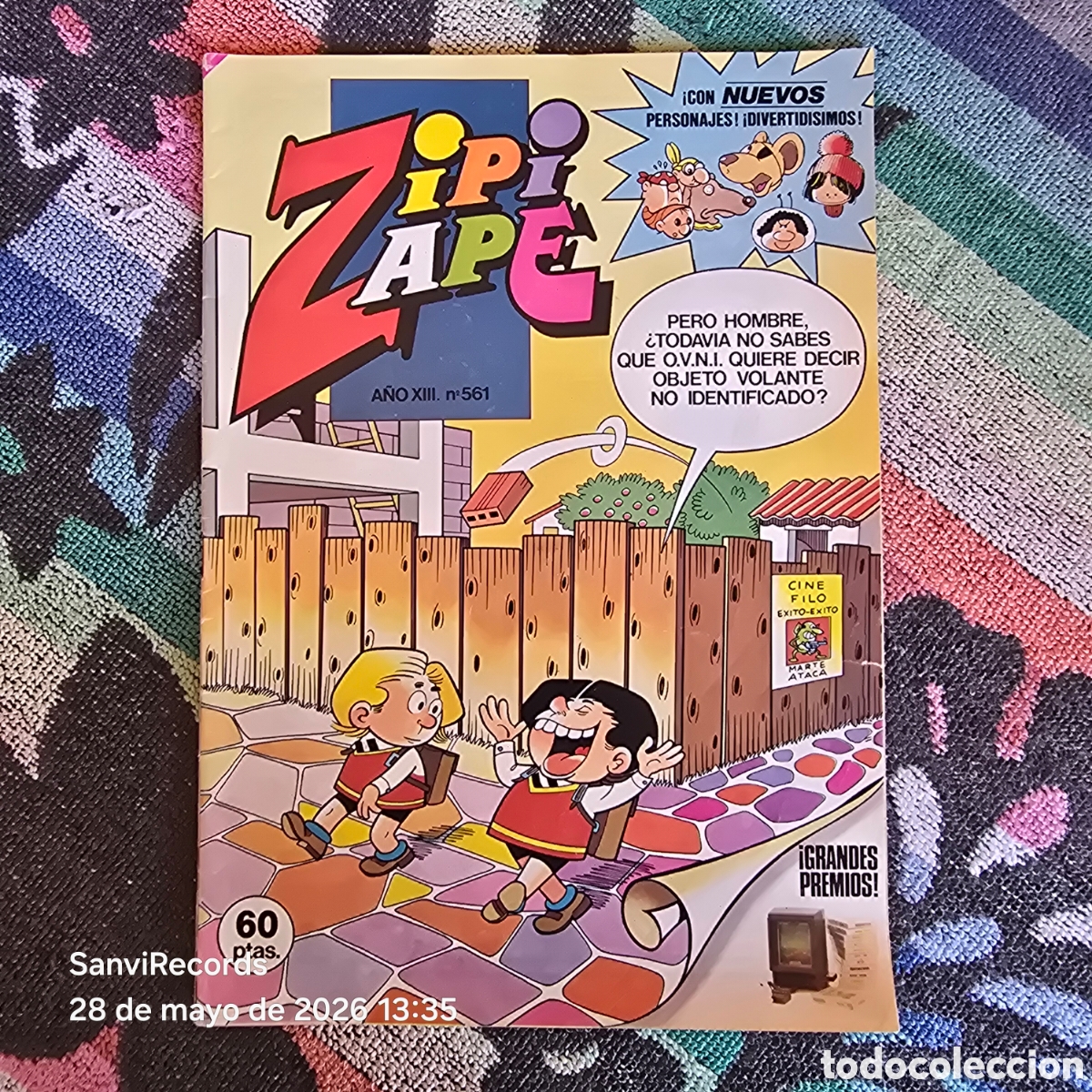 Tebeos: ZIPI Y ZAPE 561 (A&Ntilde;O XIII) (BRUGUERA)