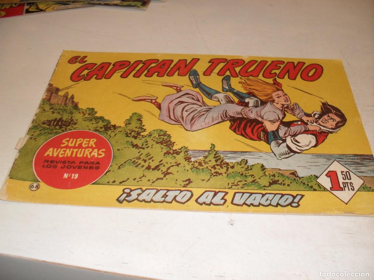 Tebeos: EL CAPITAN TRUENO,(ORIGINAL) N&ordm; 68,DENTRO PUBLICIDAD DEL CACHORRRO,DE 618.BRUGUERA,1956