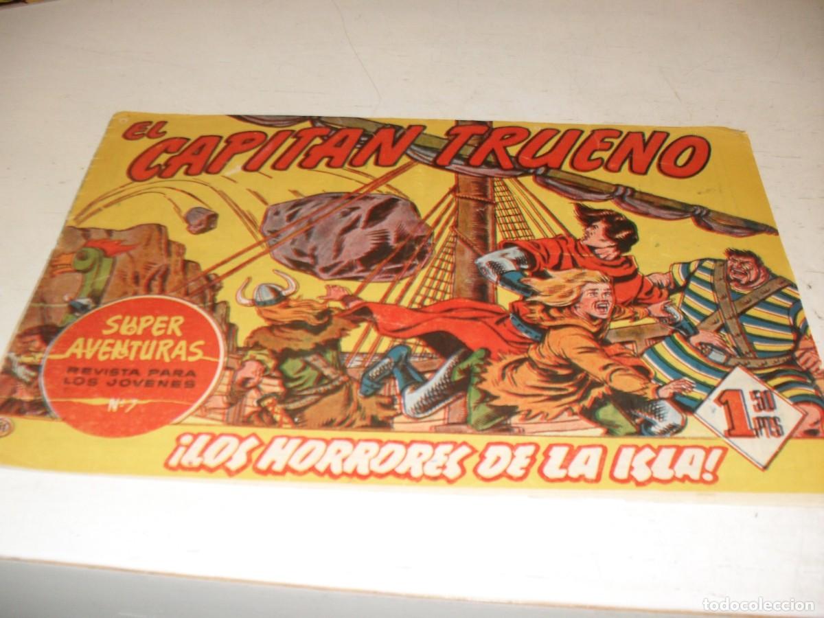 Tebeos: EL CAPITAN TRUENO,(ORIGINAL) N&ordm; 60,DENTRO PUBLICIDAD DEL CACHORRO,DE 618.BRUGUERA,1956