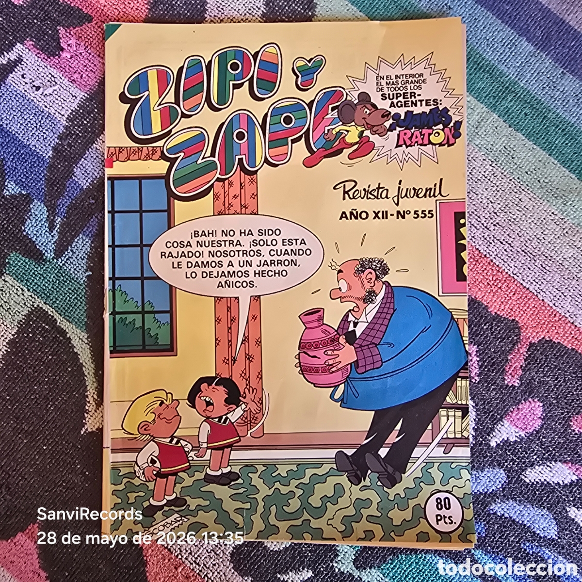 Tebeos: ZIPI Y ZAPE, REVISTA JUVENIL 555 (A&Ntilde;O XII) (BRUGUERA)