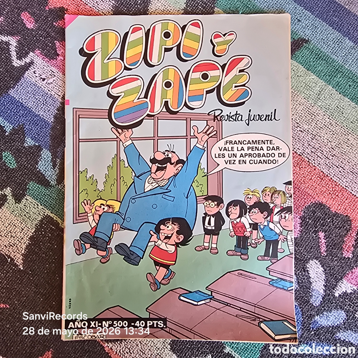 Tebeos: ZIPI Y ZAPE, REVISTA JUVENIL 500 (A&Ntilde;O XI) (BRUGUERA)