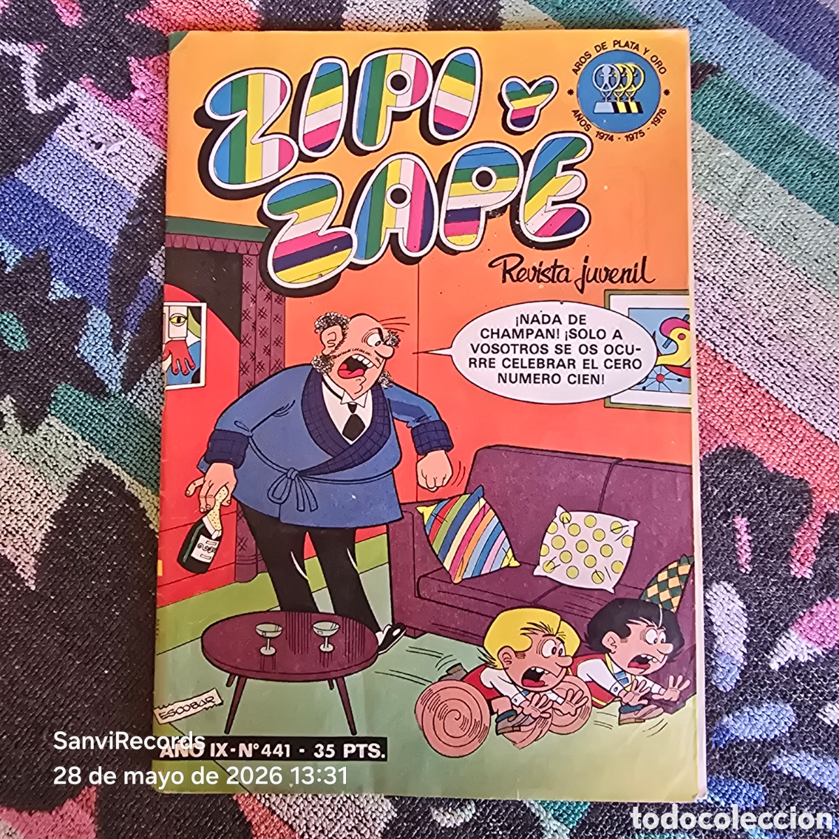 Tebeos: ZIPI Y ZAPE, REVISTA JUVENIL 441 (A&Ntilde;O IX) (BRUGUERA)