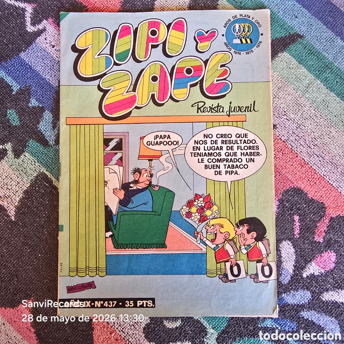 Tebeos: ZIPI Y ZAPE, REVISTA JUVENIL 437 (A&Ntilde;O IX) (BRUGUERA)