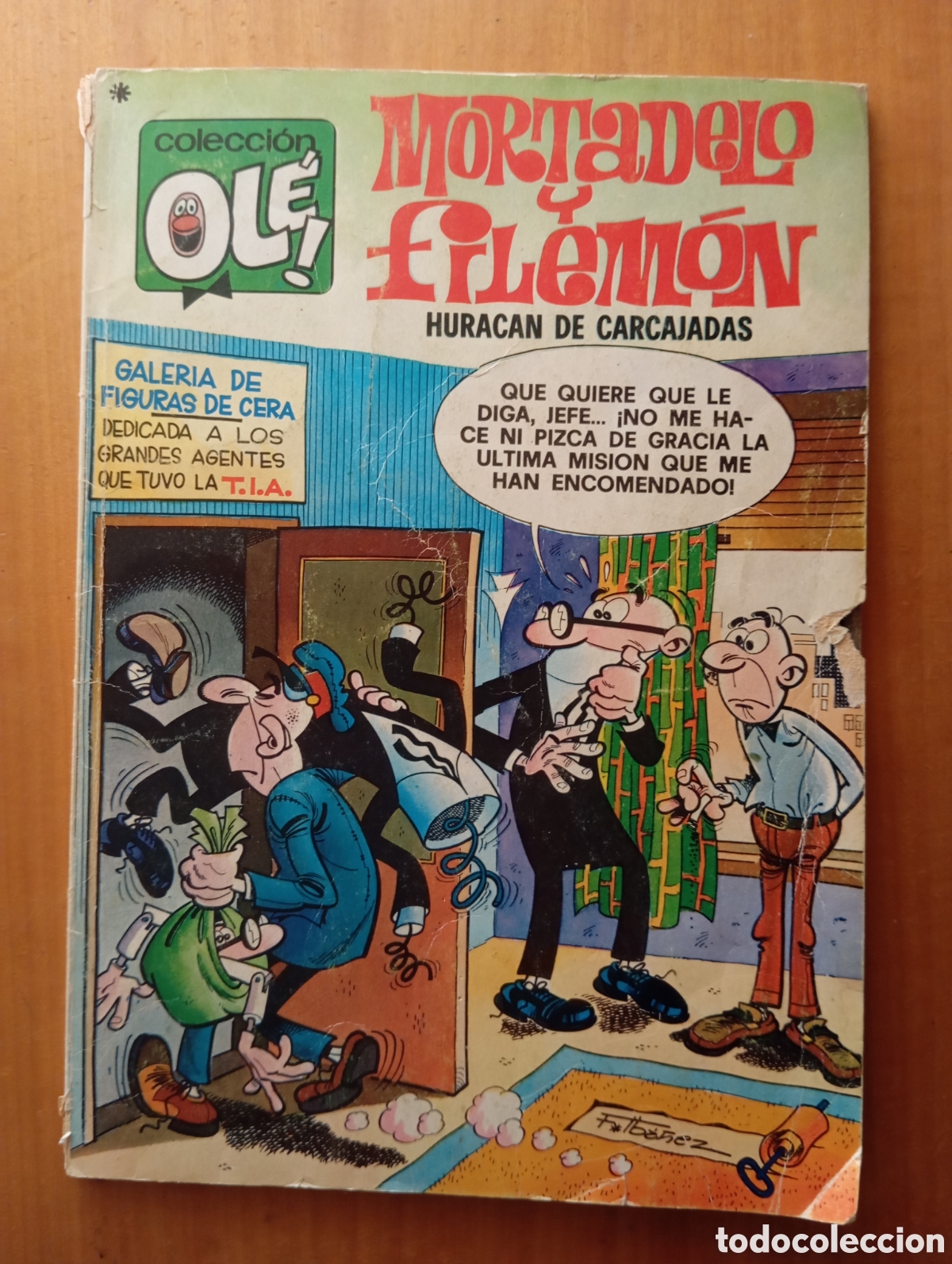 Tebeos: Mortadelo y Filem&oacute;n Hurac&aacute;n de Carcajadas