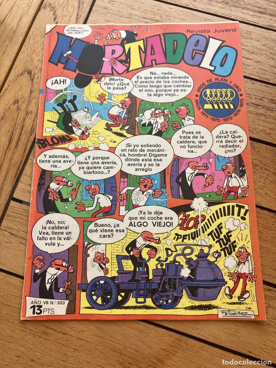 Tebeos: MORTADELO - N&Uacute;MERO 303 - REVISTA JUVENIL - BRUGUERA