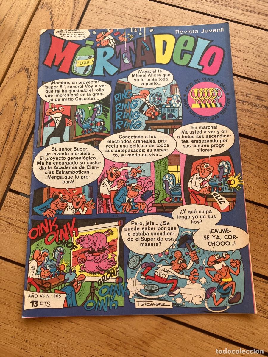 Tebeos: MORTADELO - N&Uacute;MERO 305 - REVISTA JUVENIL - BRUGUERA