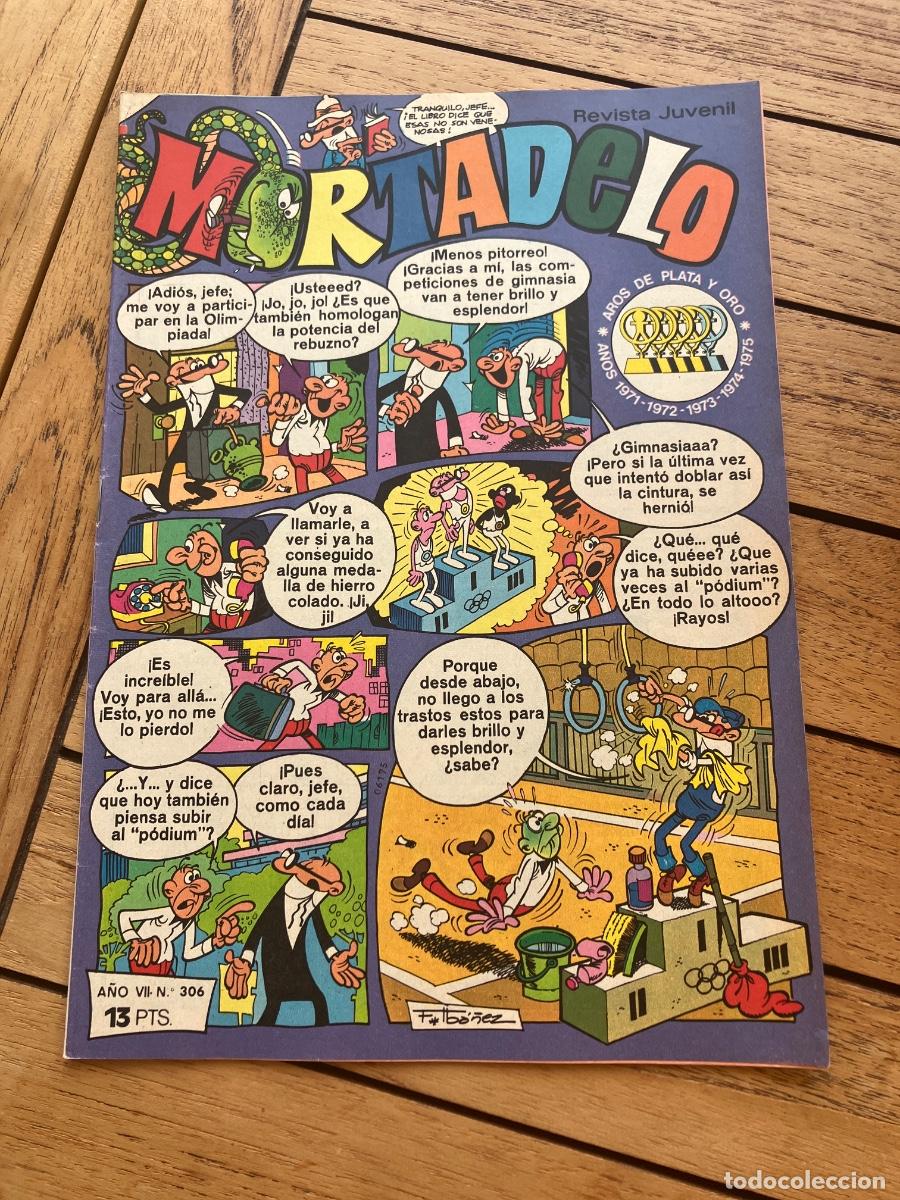 Tebeos: MORTADELO - N&Uacute;MERO 306 - REVISTA JUVENIL - BRUGUERA