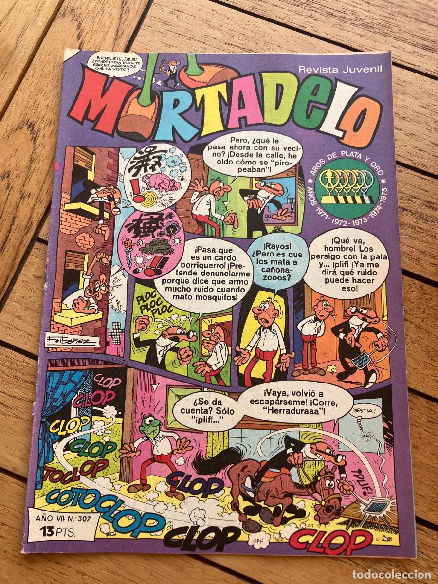 Tebeos: MORTADELO - N&Uacute;MERO 307 - REVISTA JUVENIL - BRUGUERA
