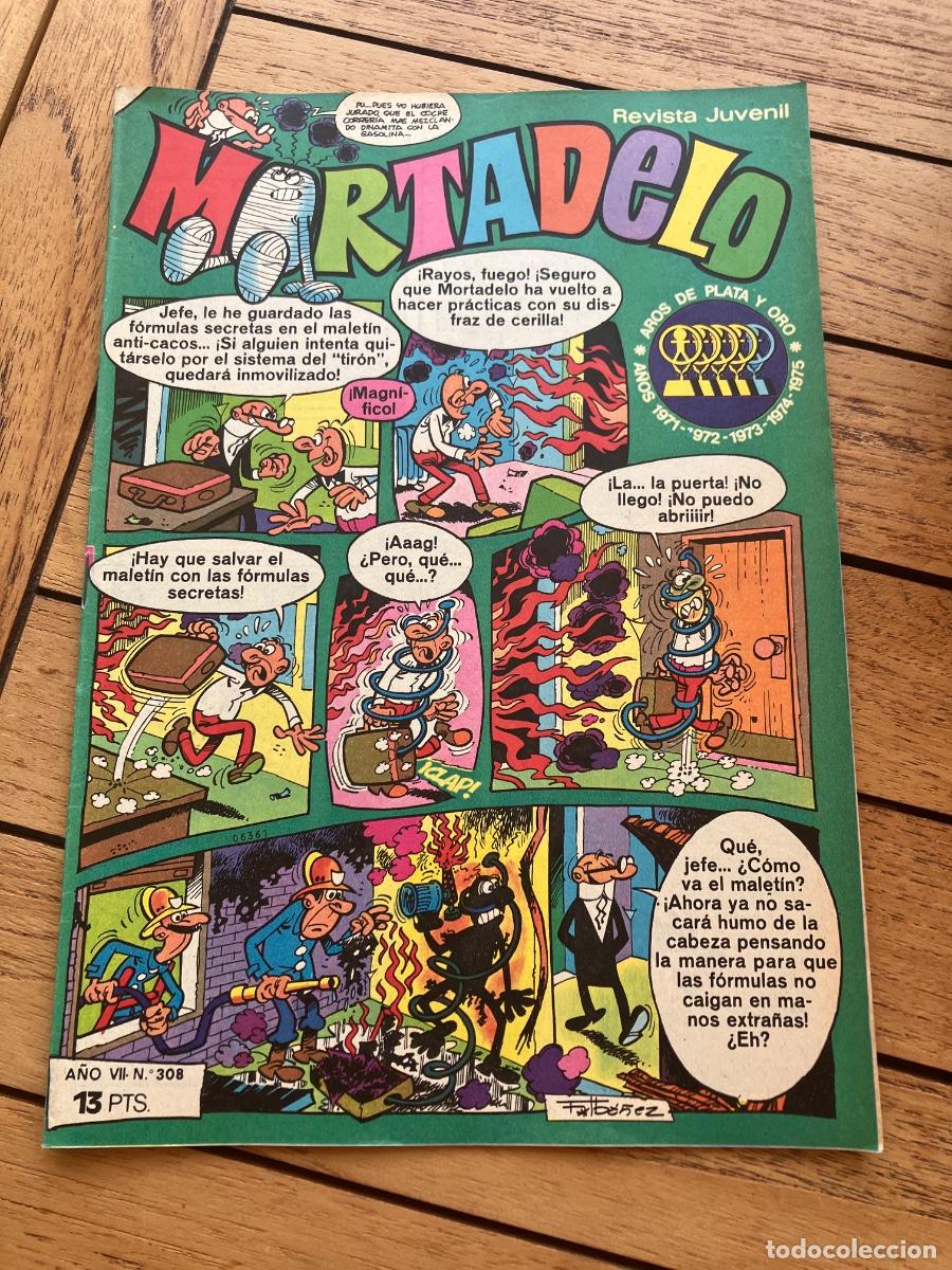 Tebeos: MORTADELO - N&Uacute;MERO 308 - REVISTA JUVENIL - BRUGUERA