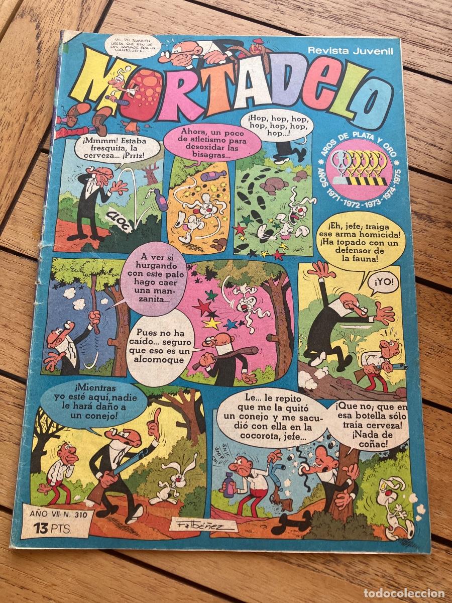 Tebeos: MORTADELO - N&Uacute;MERO 310 - REVISTA JUVENIL - BRUGUERA