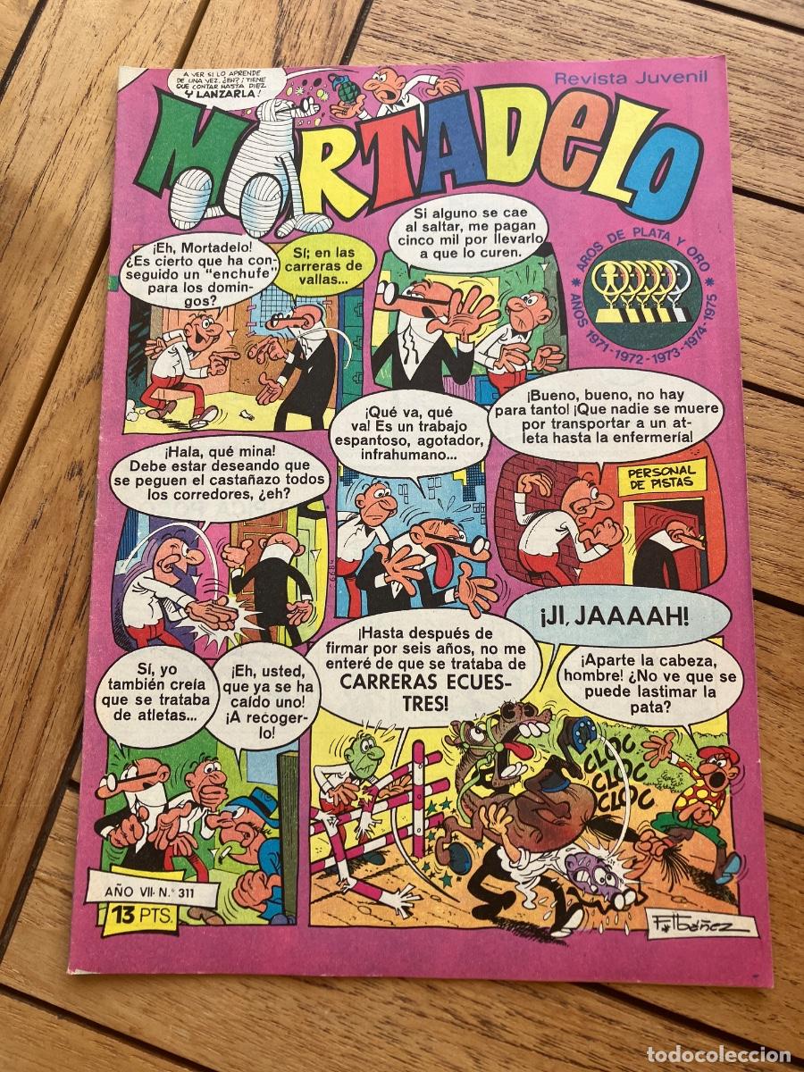 Tebeos: MORTADELO - N&Uacute;MERO 311 - REVISTA JUVENIL - BRUGUERA
