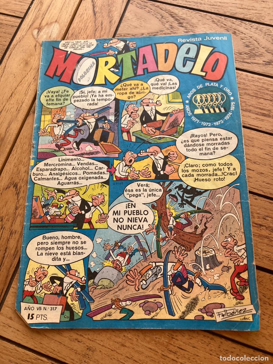 Tebeos: MORTADELO - N&Uacute;MERO 317 - REVISTA JUVENIL - BRUGUERA