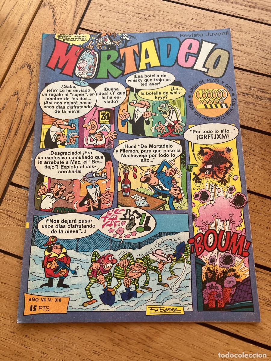 Tebeos: MORTADELO - N&Uacute;MERO 318 - REVISTA JUVENIL - BRUGUERA
