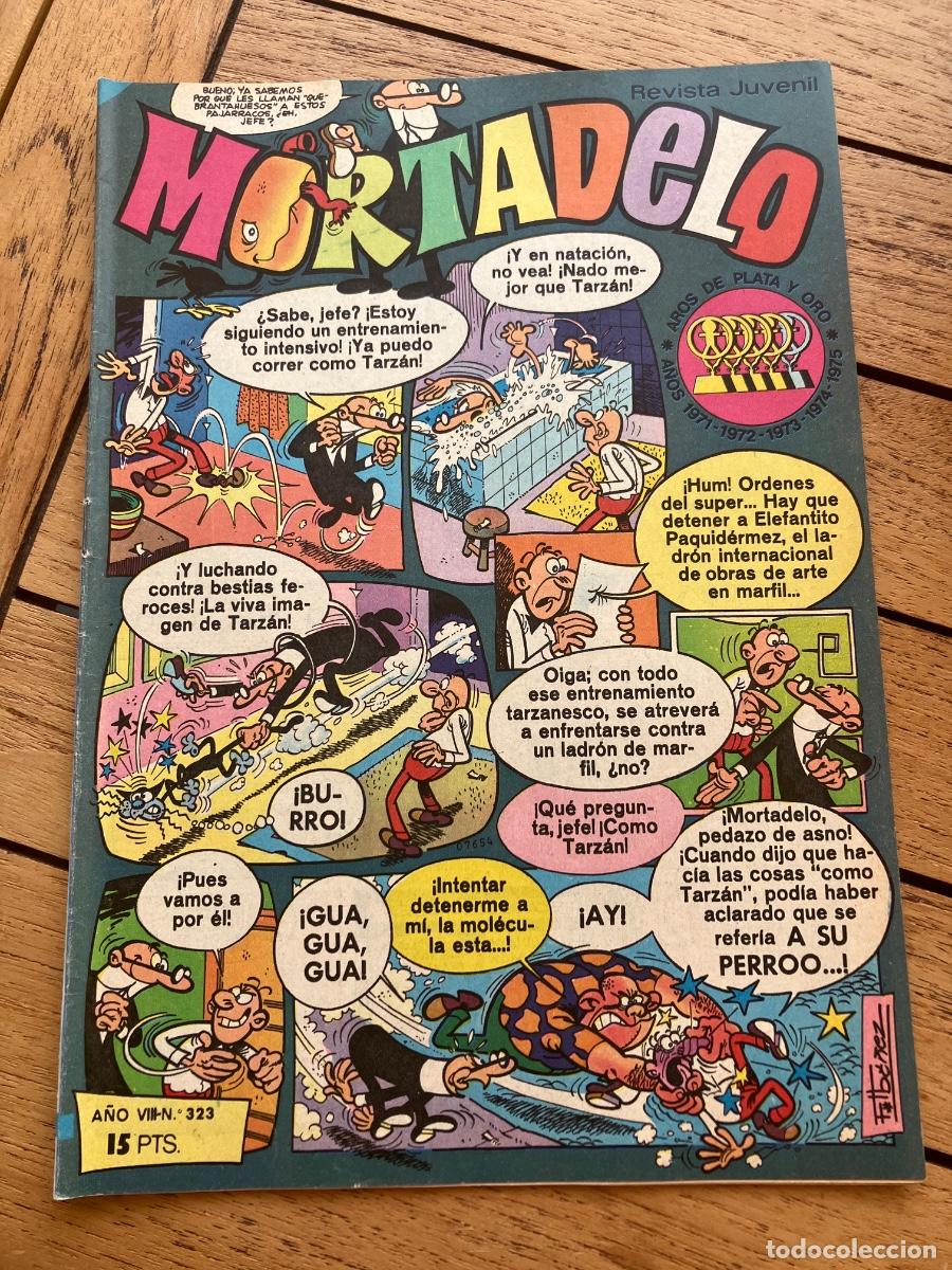 Tebeos: MORTADELO - N&Uacute;MERO 323 - REVISTA JUVENIL - BRUGUERA