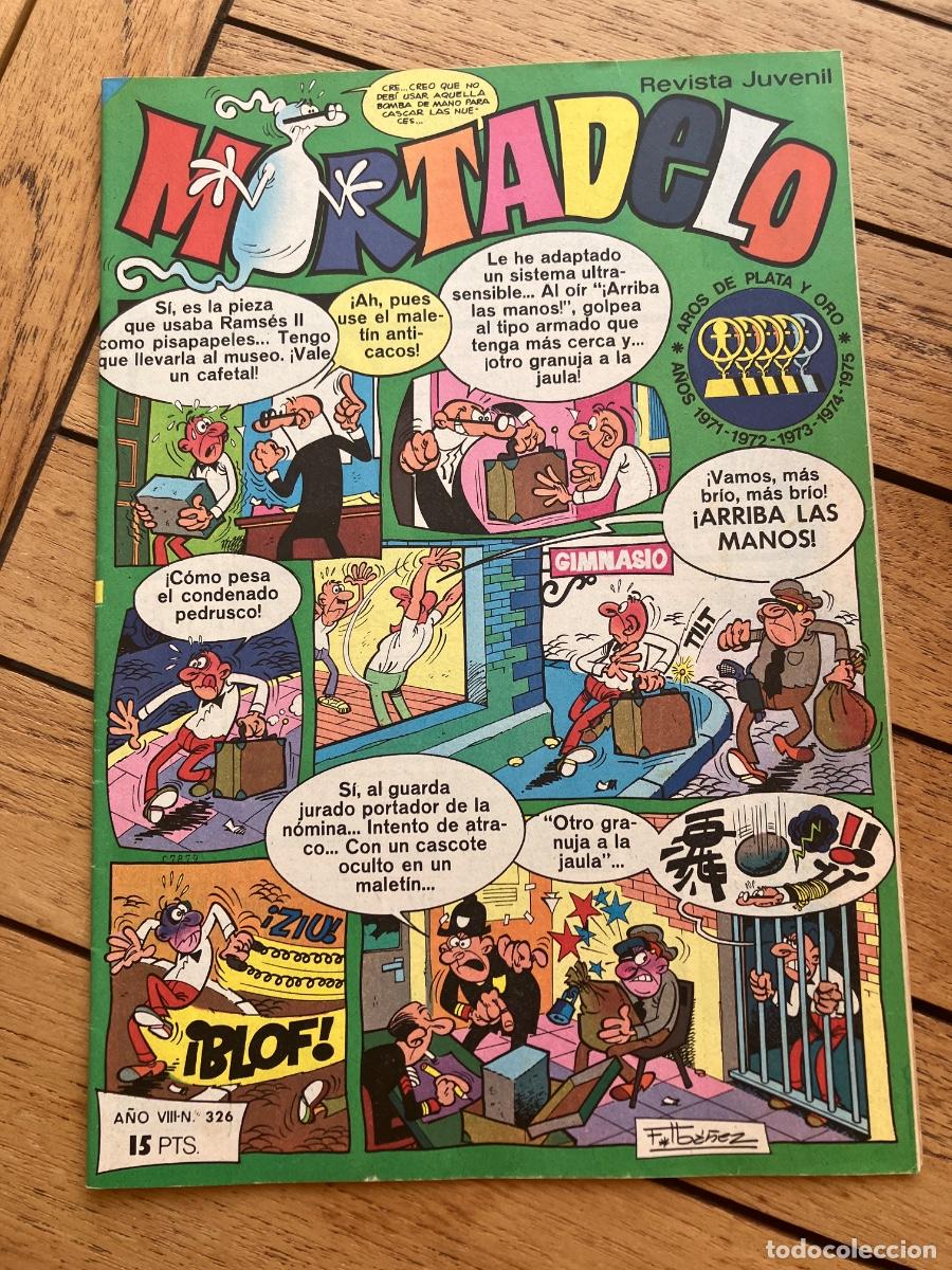 Tebeos: MORTADELO - N&Uacute;MERO 326 - REVISTA JUVENIL - BRUGUERA