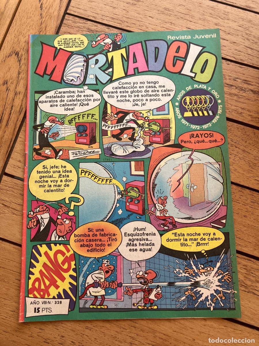 Tebeos: MORTADELO - N&Uacute;MERO 328 - REVISTA JUVENIL - BRUGUERA