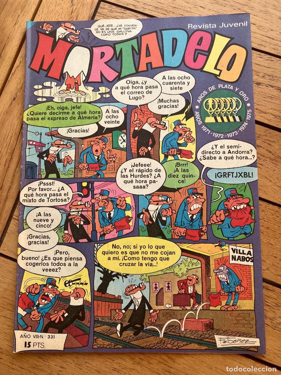 Tebeos: MORTADELO - N&Uacute;MERO 331 - REVISTA JUVENIL - BRUGUERA