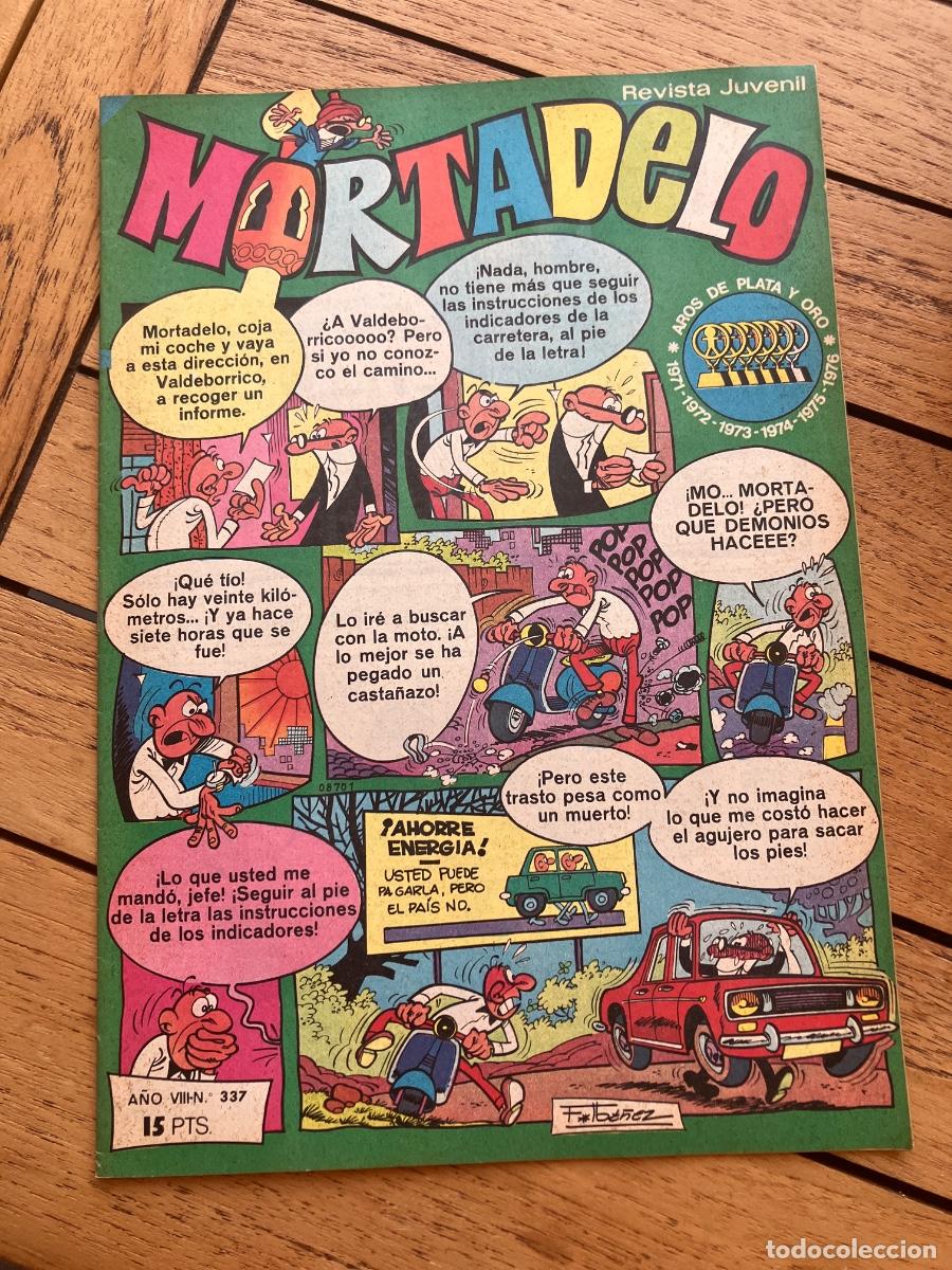Tebeos: MORTADELO - N&Uacute;MERO 337 - REVISTA JUVENIL - BRUGUERA