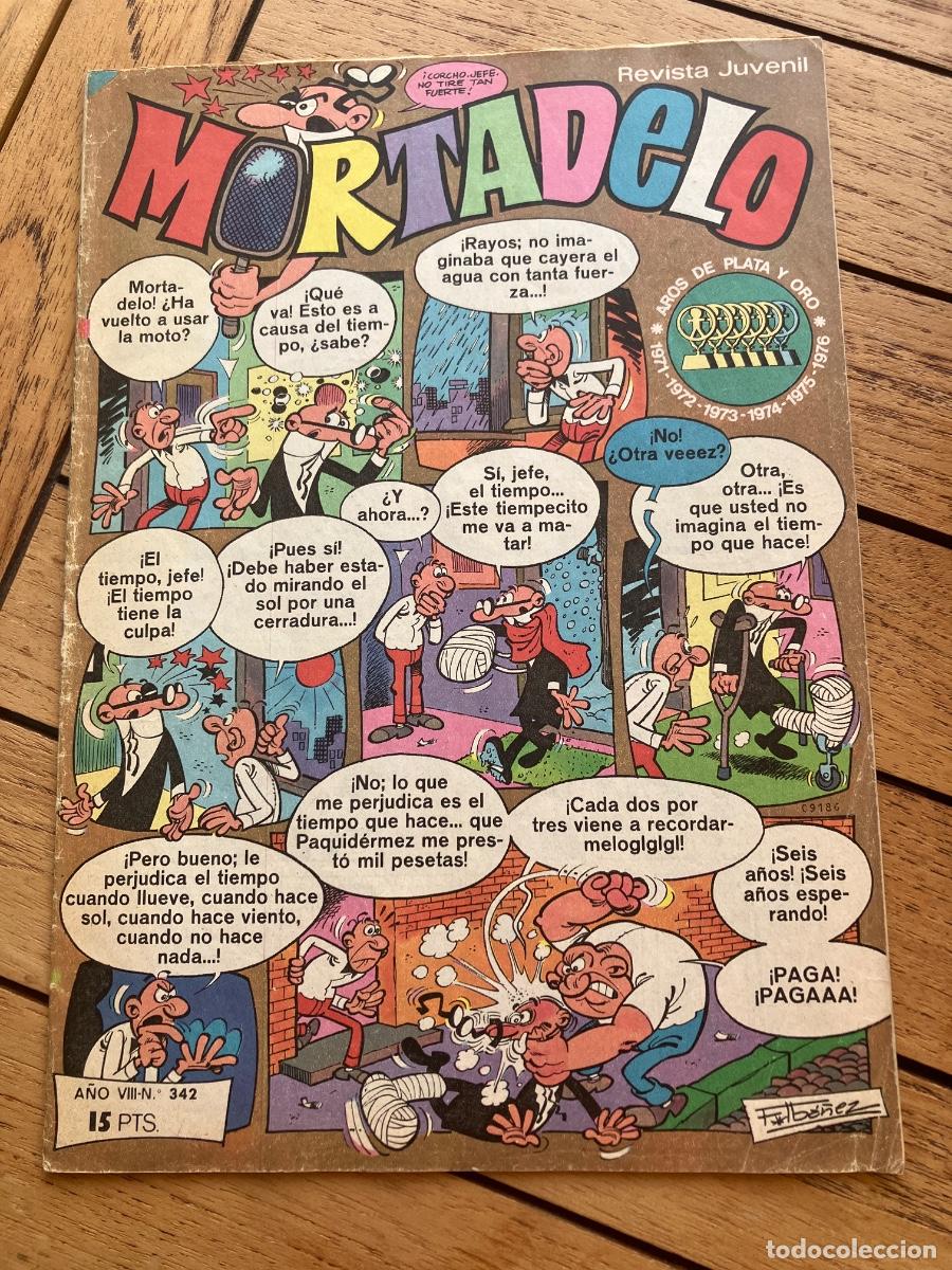 Tebeos: MORTADELO - N&Uacute;MERO 342 - REVISTA JUVENIL - BRUGUERA