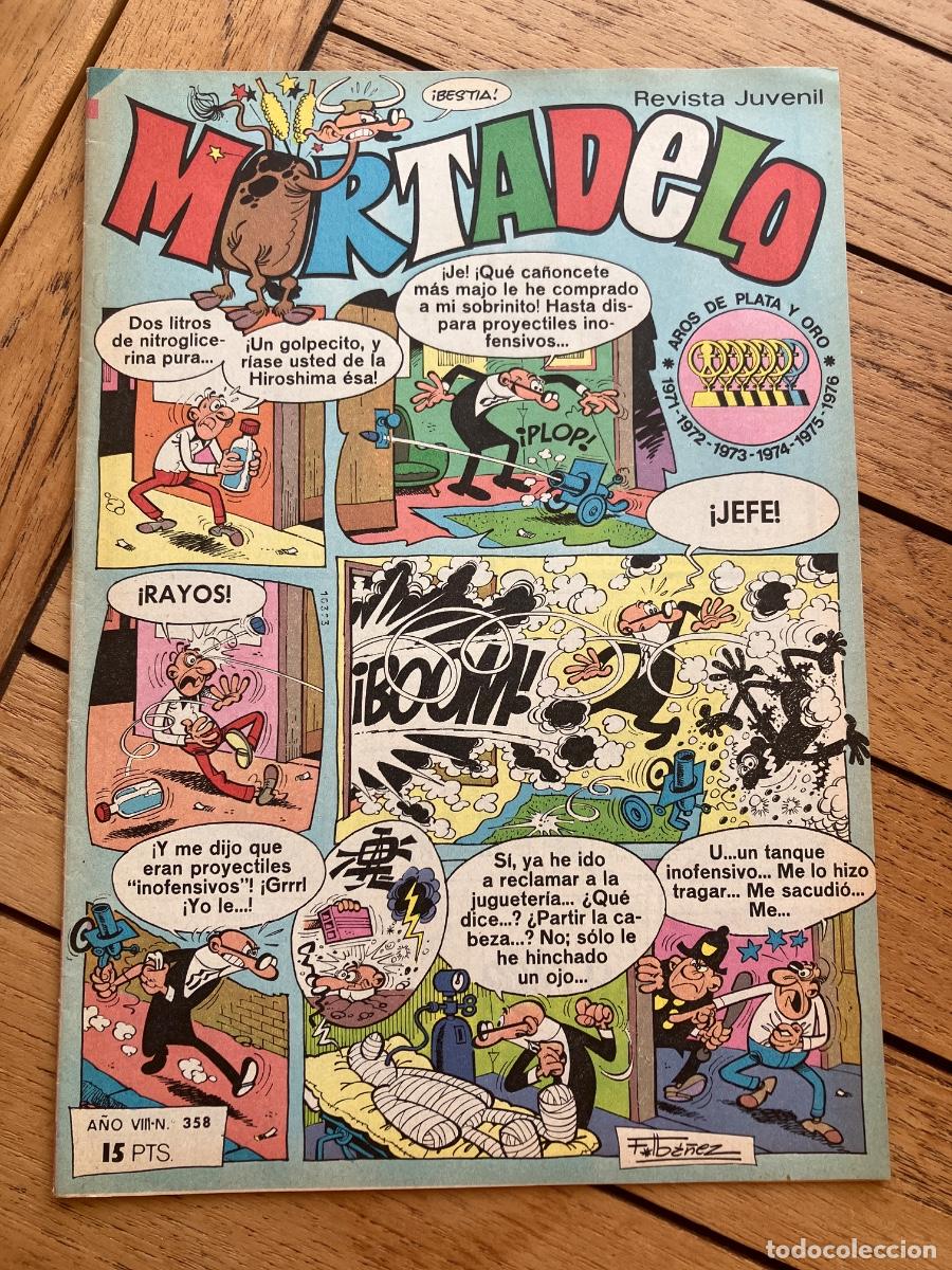 Tebeos: MORTADELO - N&Uacute;MERO 358 - REVISTA JUVENIL - BRUGUERA