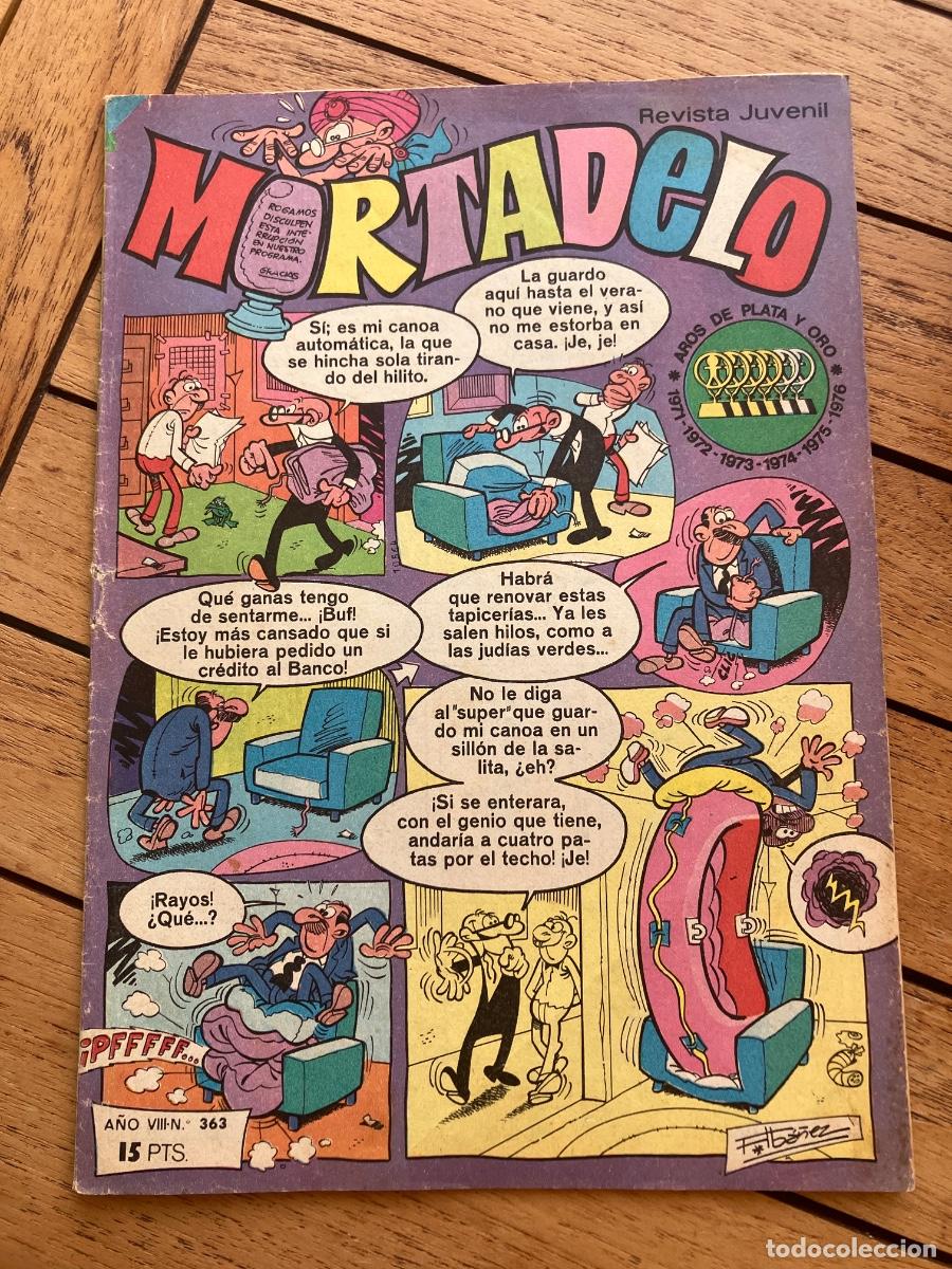 Tebeos: MORTADELO - N&Uacute;MERO 363 - REVISTA JUVENIL - BRUGUERA