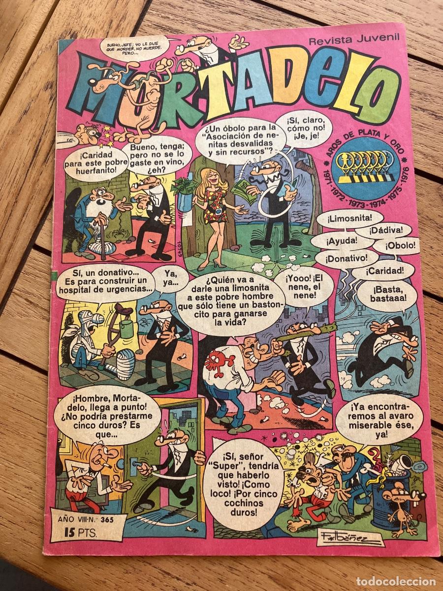 Tebeos: MORTADELO - N&Uacute;MERO 365 - REVISTA JUVENIL - BRUGUERA