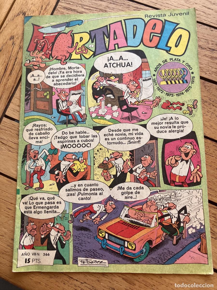 Tebeos: MORTADELO - N&Uacute;MERO 366 - REVISTA JUVENIL - BRUGUERA