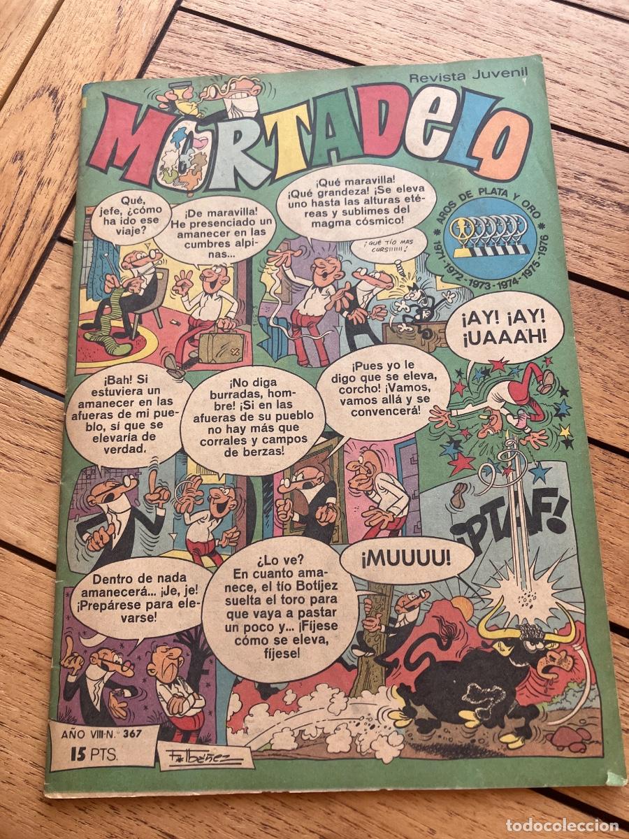 Tebeos: MORTADELO - N&Uacute;MERO 367 - REVISTA JUVENIL - BRUGUERA