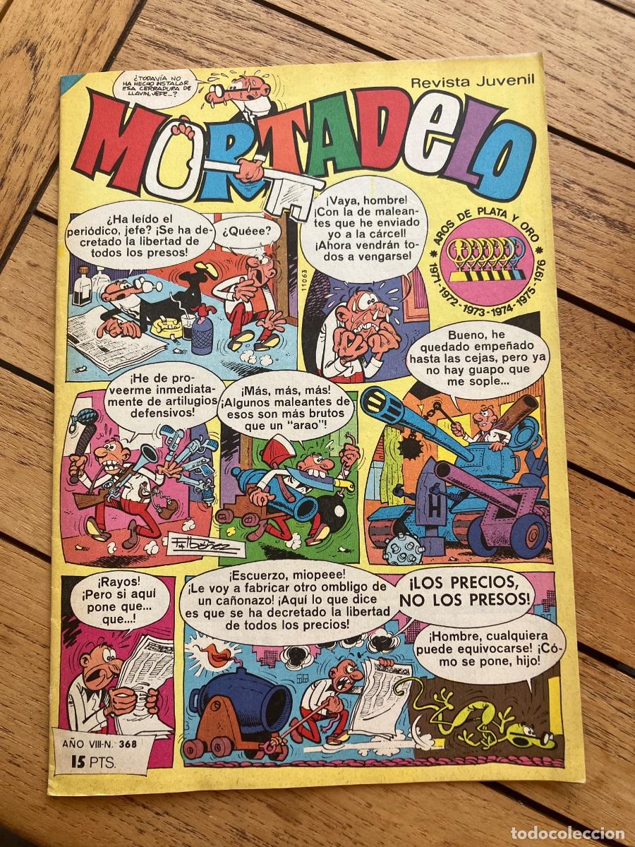 Tebeos: MORTADELO - N&Uacute;MERO 368 - REVISTA JUVENIL - BRUGUERA